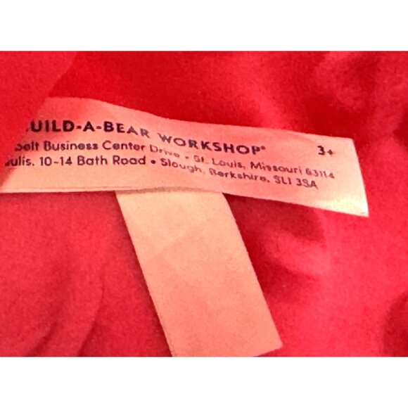 Build A Bear BAB Clothes & Backpack Lot Carrier Pink Hearts Smurfette Care Bear - Picture 8 of 14